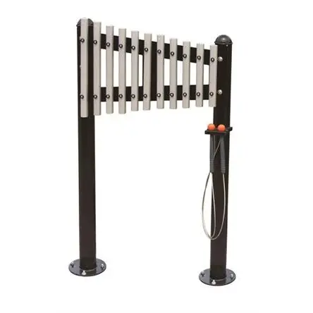 Equipamento de percussão infantil ao ar livre