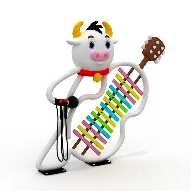 Percussão em forma de vaca