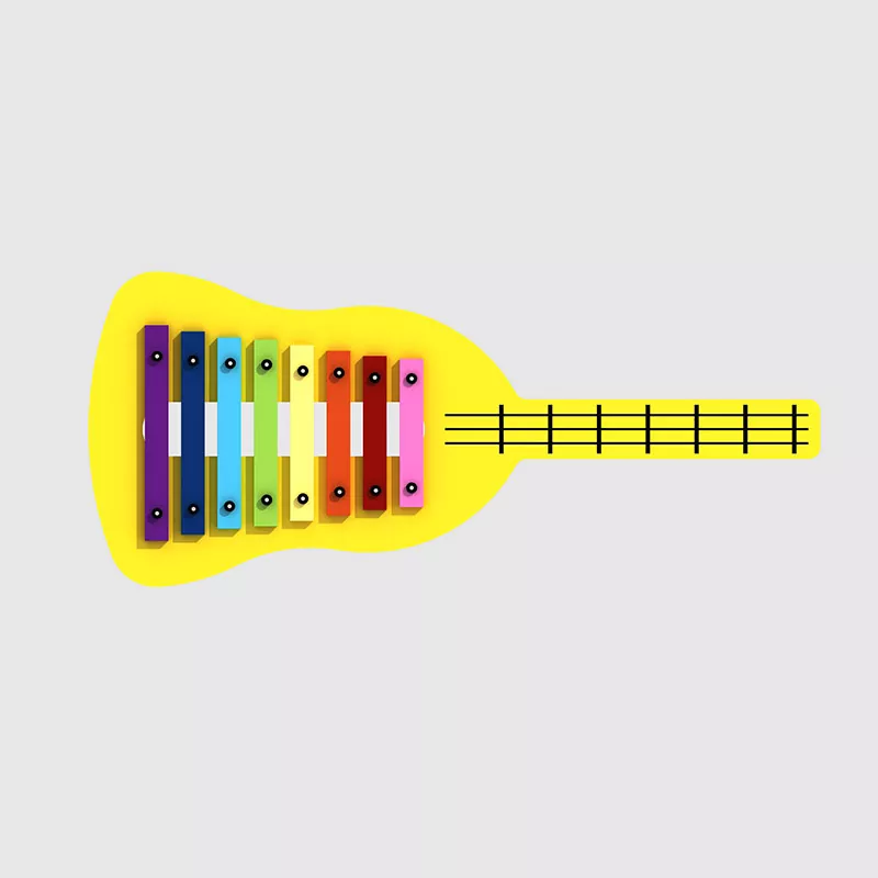 Instrumentos musicais de parque de diversões ao ar livre para crianças