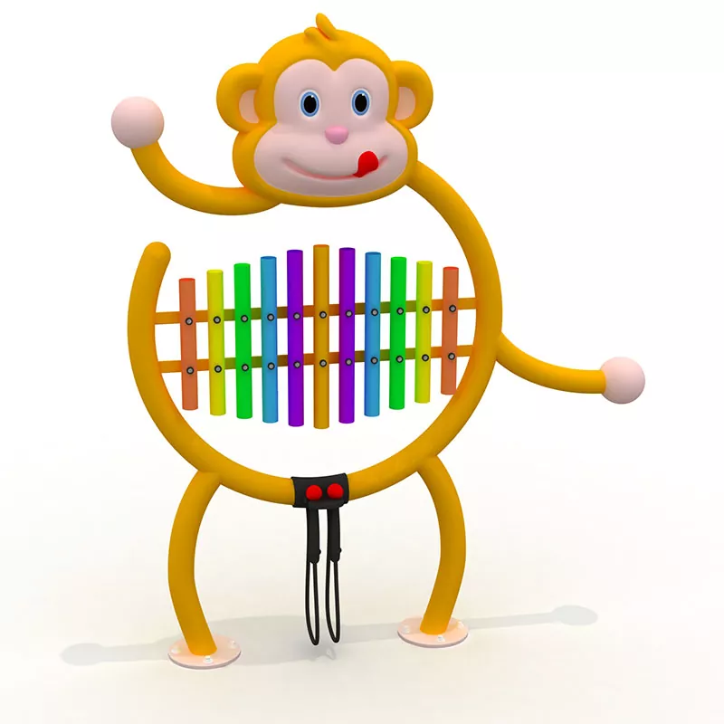 Percussão em forma de macaco