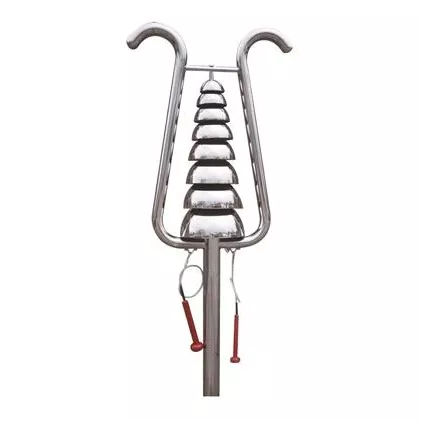Lyries de sino de instrumento de percussão ao ar livre