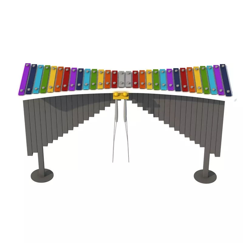 Instrumentos de percussão ao ar livre instrumento de dueto