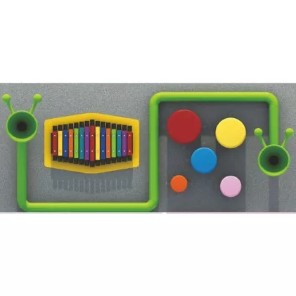 O instrumento musical de montagem em parede