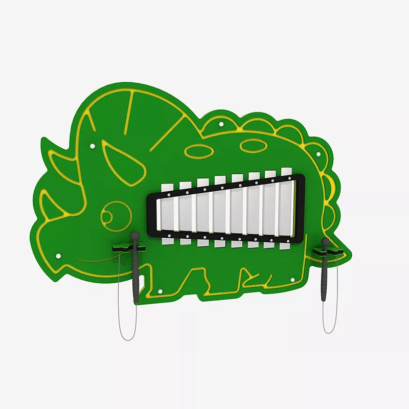 Música de percussão ao ar livre do dragão triangular